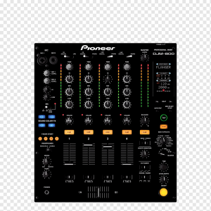 pioneer djm 800 vista frontal